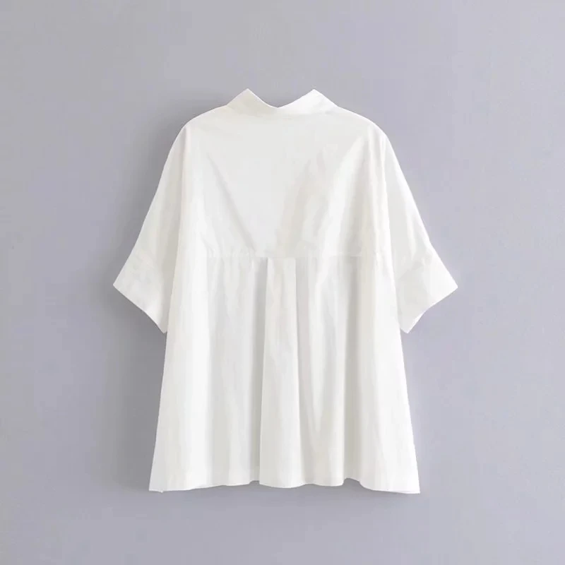 Состаренные английские винтажные однотонные кимоно оверсайз boyfriend blusas mujer de moda рубашка блузка женские топы и блузки