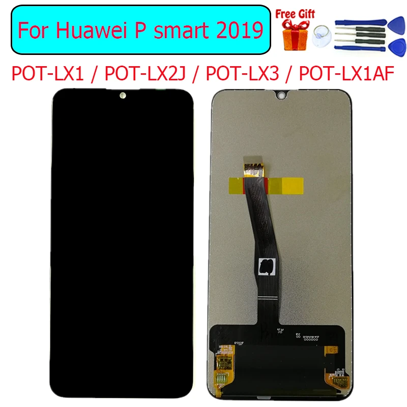 

For Huawei P smart 2019 Display LCD Screen Digitizer replacemen For Huawei POT-LX1 LX2 LX3 LX1AF lcd display screen module