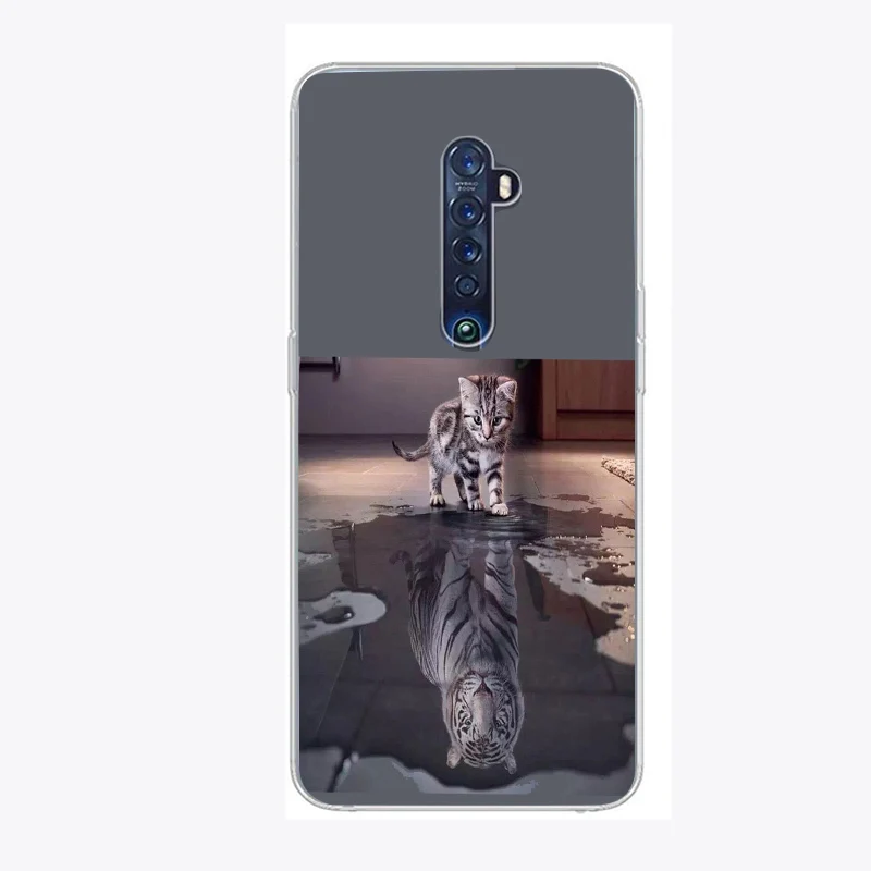 Phone Case For OPPO Reno 2 transparent TPU soft silicone dustproof shockproof oppo reno2 phone case oppo phone back cover Cases For OPPO