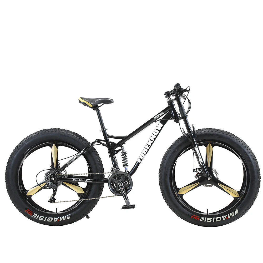 SNOW BIKE FOREKNOW26X4.0型21速420mmファットバイク FOREKNOW_