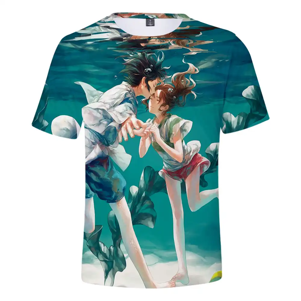 japan hot anime spirited away 3d t-shirt in me