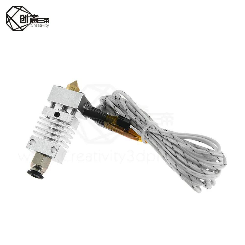 Экструдер CR10 Hotend V6 для экструзии на большие расстояния 12 В 50 Вт J head терморазрыв