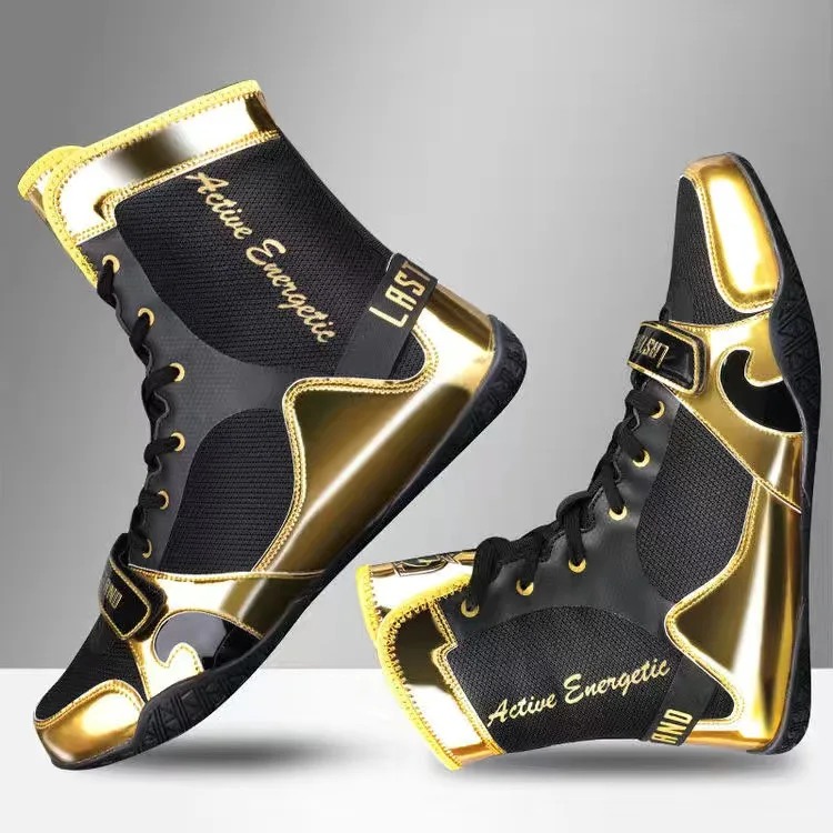 New Boxing Shoes Men Wrestling Shoes Fighting Shoes Sanda Shoe Training