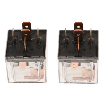 

1 Pair Automotive 100A 12V Car Truck On Off Changeover Switch 4 Pin Relay