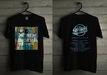 

The New Abnormal The Strokes Album Cover T Shirt With Track List