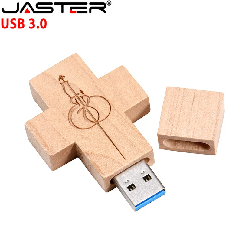 JASTERl usb3.0 maple wood Walnut cross mode 32 Гб usb флешка Флешка 4 ГБ 8 16 Подарочный флешка|USB