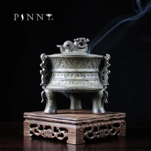 PINNY керамическая курильница бинауральная творческая палка курильница сандаловое дерево ароматическая печь буддийский храм керамическая курильница