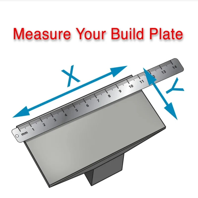 Creality Flexible Steel Plate and Magnet Sticker Compatible with LD-002R Resin 3D Printer 138 x 78 x 0.4 mm 2 Sets