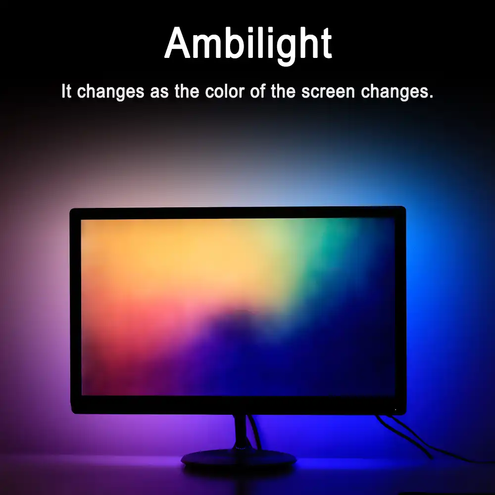 Ambilight HDMI TV kit TV Ambilight effect for 4K TV HDMI sources