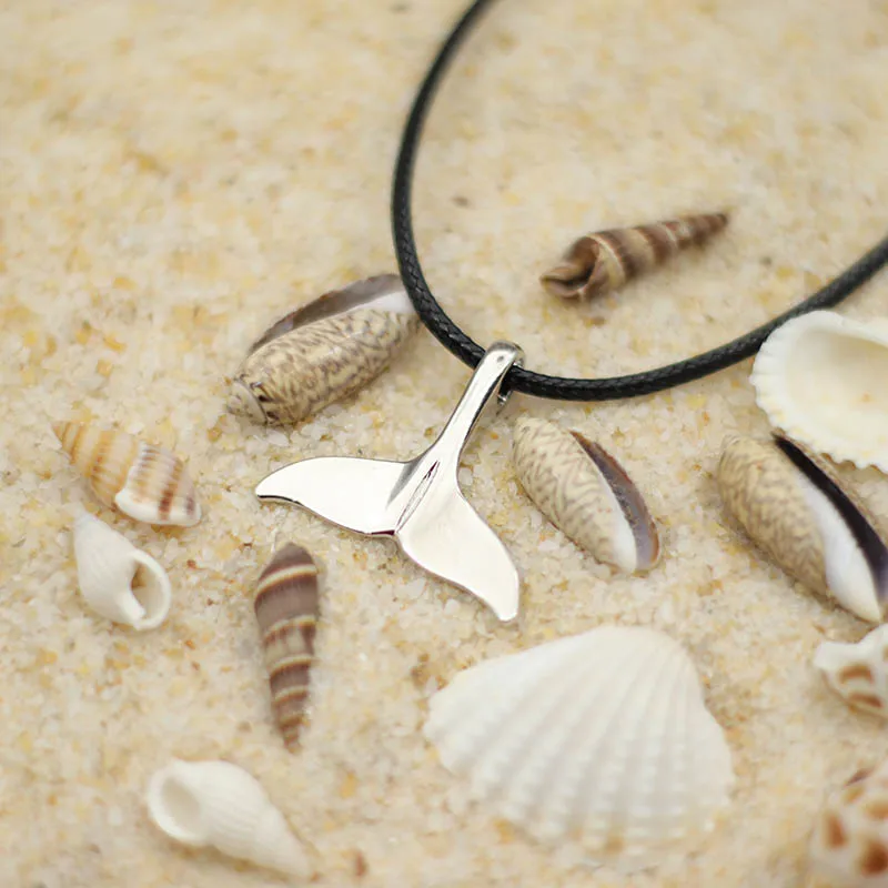 Sea Animal Shark Necklace For Men Summer Beach Jewelry