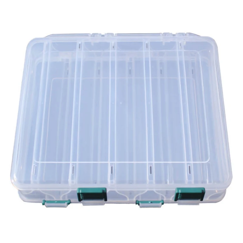 

Fishing Box Transparent Double Sided Plastic Baits Lure Case Fly Fishing Tackle Storage Container Fishing Supplies tools