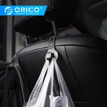 ORICO ASR универсальные автомобильные крючки спинки сиденья вешалки Органайзер подголовник крепление крючки для хранения сумки продуктовые аксессуары
