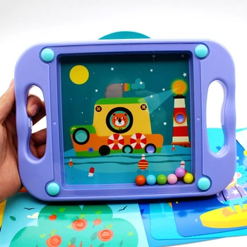 

Training Balance Roll-on Toy Early Childhood Educational 3-5-7-Year-Old Palm Ball Bearing Maze Baby Children