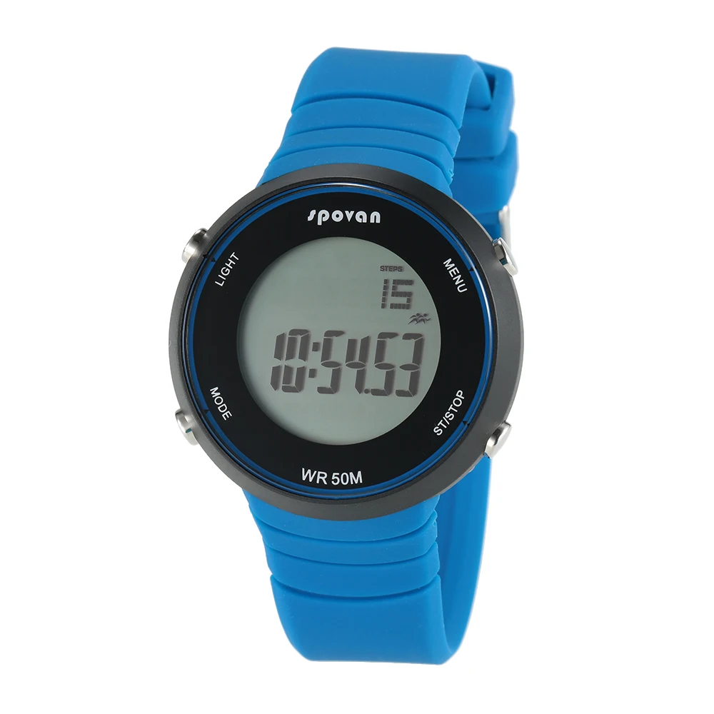 

Hot New Outdoor Sports Digital Watch Smart Wrist Watch Heart Rate Monitor Pedometer Fitness Tracker Alarm Calendar 5ATM Water Re