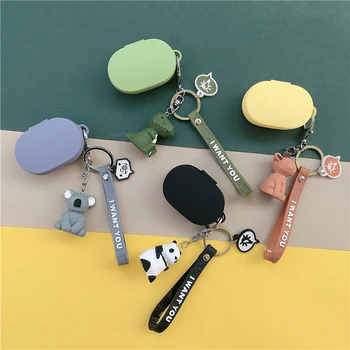 

Cute Panda Rabbit Silicone Cover for Xiaomi MI Redmi AirDots Case for Air Dots Wireless Bluetooth Earphone Case