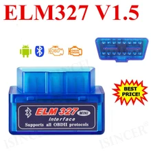 Мини-сканер obd2 V2.1 V1.5, ELM327, OBD2, Bluetooth, Автомобильный сканер OBDII 2, автомобильный тестер ELM 327, диагностический инструмент для Android, Windows Мини-сканер obd2 V2.1 V1.5, ELM327, OBD2, Bluetooth, Автомобильный сканер OBDII 2, автомобильный тестер ELM 327, диагностический инструмент для Android, Windows