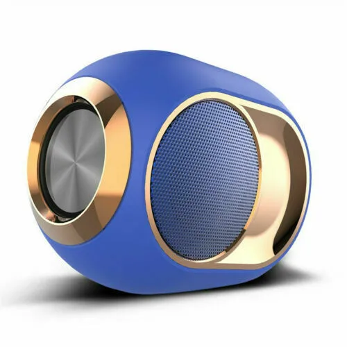 Синий TCYYS-X6 высококлассная Bluetooth Колонка Беспроводная колонка Lautsprecher-108 дБ Поддержка BT/TF/U диск/AUX/FM Новинка - Цвет: Синий