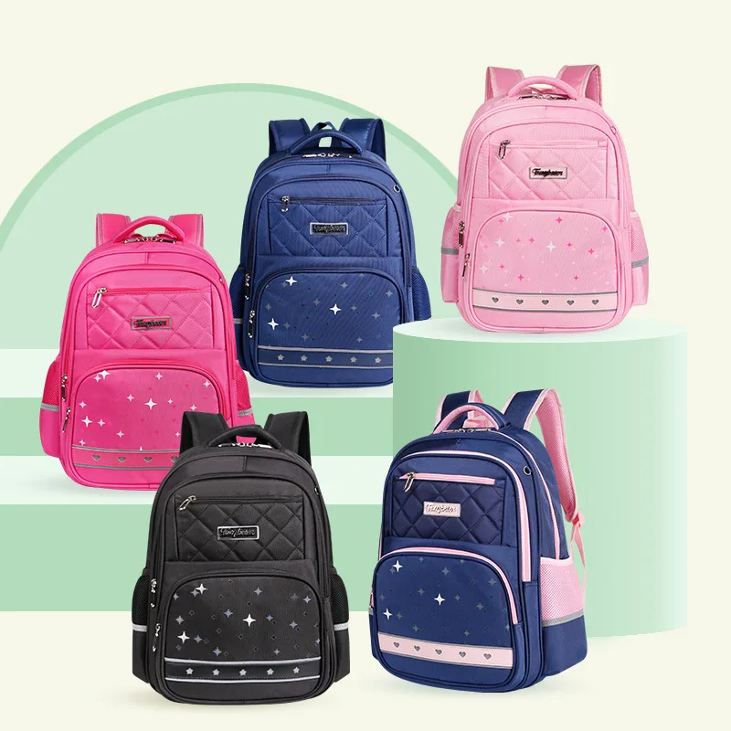 

Schoolbag for Elementary School Students Boy Campus Cartoon Pattern Children Burden Relieving Backpack