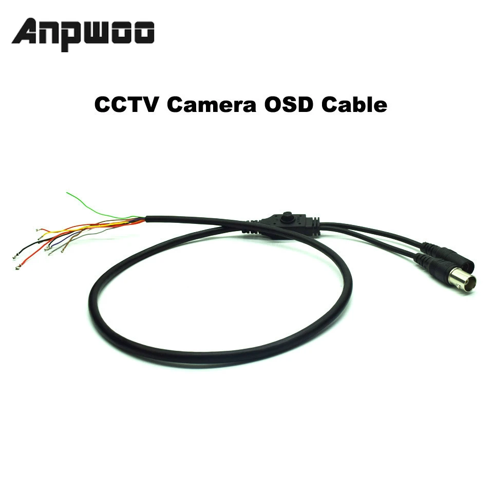 Кабель OSD для SONY EFFIO-E camera или другой камеры поддерживает функцию AHD аналоговый