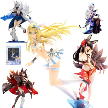 

24 CM Sexy Girl Anime PVC Figure Azur Lane Illustrious Owaranai Ochakai Game Akagi Sexy Girls Action Figure Japanese Anime Toys