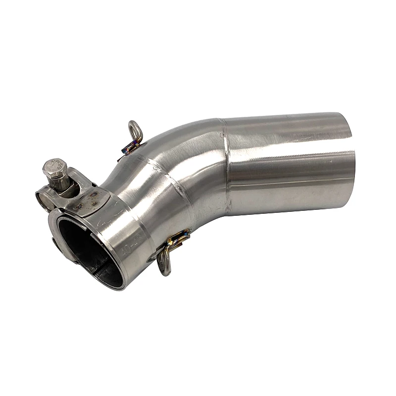 Modified Exhaust Muffler Middle Connection Link Pipe Slip On for BMW C600 Sport C650GT 2012 2013 2014 2015 C650 GT Escape6