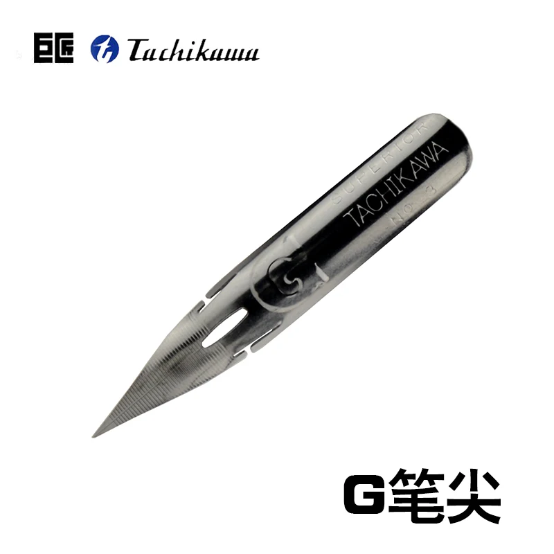 Tachikawa Cartoonist Saji/school G/D/Maru Nib Manga Fountain Pen