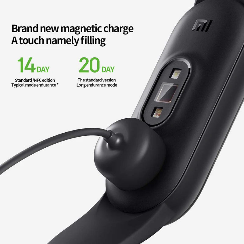 Смарт браслет Xiaomi Mi Band 5 с цветным AMOLED экраном 1 дюйма|Смарт-браслеты| |