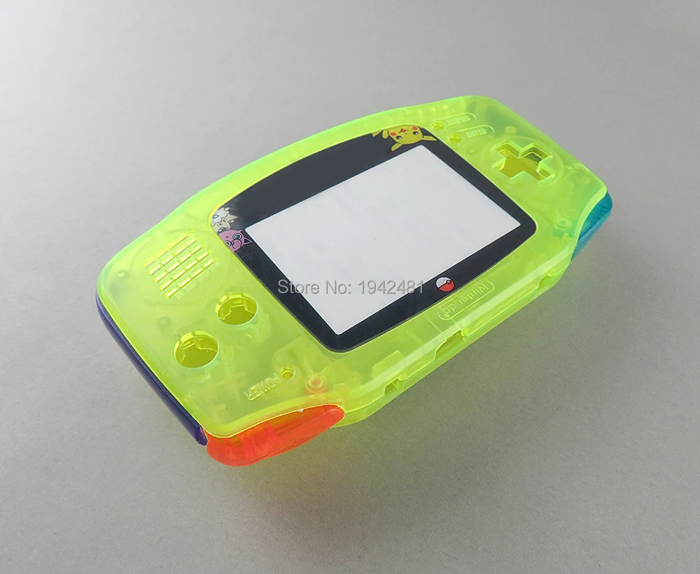 12 комплектов для игры мальчик Advance Игровая приставка GBA Dreamy Полный Корпус в сборе цвет оболочки для винтов GBA