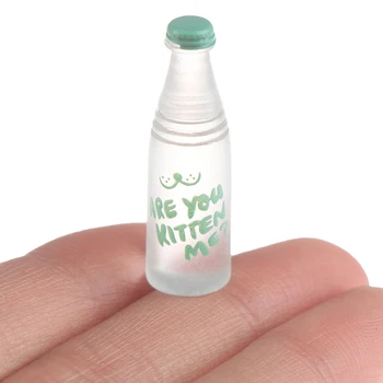 

5Pcs Doll Mineral Water Bottle Miniature Toy Dollhouse Accessories Kids Gift Pretend Play Toy