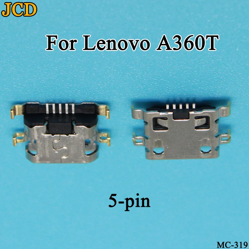 JCD 10 шт./лот для lenovo A360T Micro usb разъем для зарядки док-станции Разъем для зарядки