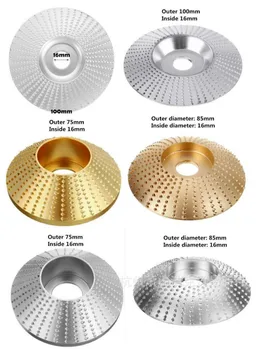 

Carbide Wood Grinding Wheel Discs Angle Grinder Sanding Discs Metal Plastic Wood Abrasive Tool