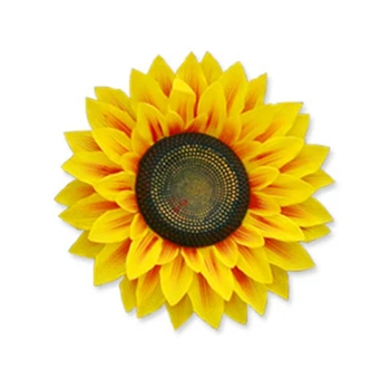 

34PCS D Sunflower Wall Decorations Imitation Floral Decoration Floral Artwork Living Room Bedroom Layout Wall Stickers