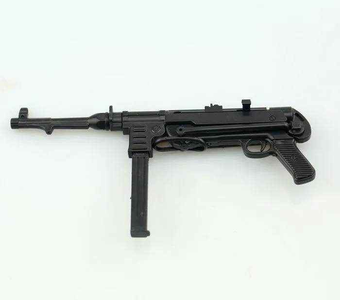 1:6 MP40 пистолет пулемет для второй мировой войны пластиковая Сборная модель