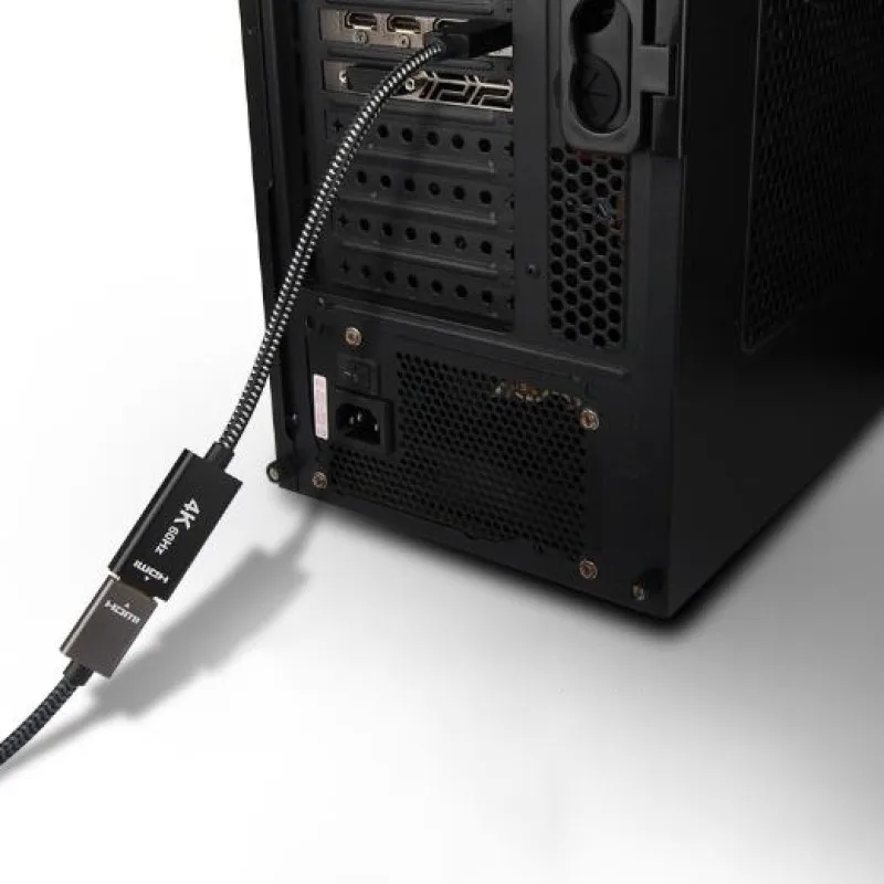 10 шт. 4K 60Hz 3D Displayport к HDMI адаптер Dp Male к HDMI 2,0 Female 0,2 м