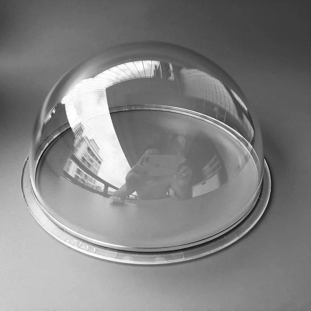 7.6 Inch 195x94mm CCTV Security Surveillance Acrylic Plexiglass Clear Dome PTZ IP Camera Housing Cover Antidust Protect Lens Cap