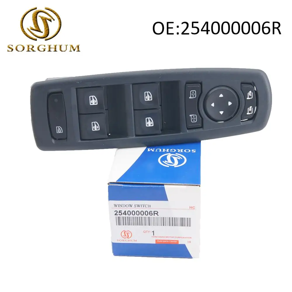 254000006R Окно Зеркало главный переключатель для Renault Megane Лагуна Fluence 2008