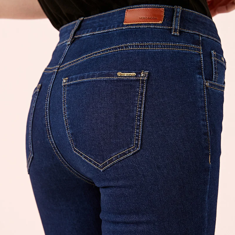 Vero Moda женские облегающие укороченные джинсы | 319149548