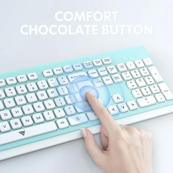 

Ultra-Thin Wireless Keyboard Mouse Combos 2020 Keyboard And Mouse Set Wireless 2.4Ghz Home and Office FREE SHIPPING