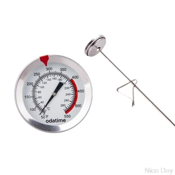 

Mechanical Stainless Steel Thermometer, Kitchen Speed Reading Thermometer, Waterproof And Oil High M23 20 Dropship
