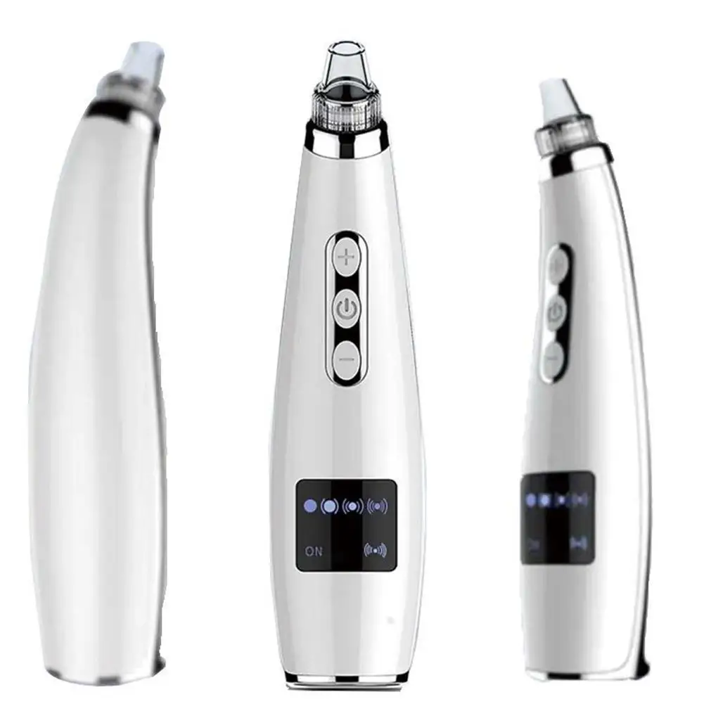 Pore Cleaner Nose Blackhead Remover Face Deep T Zone Acne Pimple Removal Vacuum Suction Facial Diamond Beauty Care SPA Tool Skin |