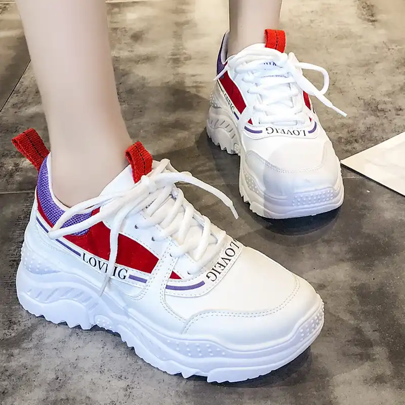 basket semelle épaisse femme