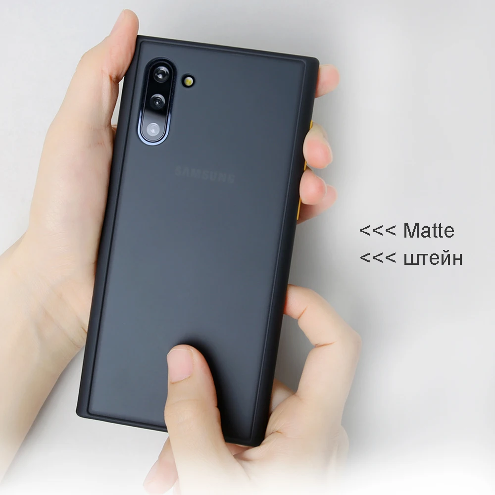 Контрастный ЦВЕТНОЙ чехол для телефона samsung Galaxy S10 S10+ Note 10 силиконовый защитный чехол A30 A40 A50 A60 A70 A30s A5s матовая задняя крышка