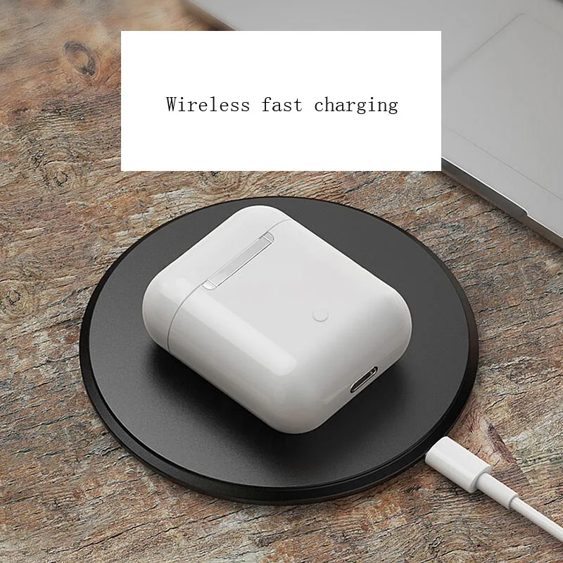 

I13 dual ear wireless stereo Bluetooth headset supports wireless charging