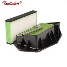 Воздушный фильтр с 3 отверстиями для салона Vws Sagitar CC Passat Magotan Golf Touran Audi Skoda Octavia эффективный Anti-PM2.5 внешний фильтр