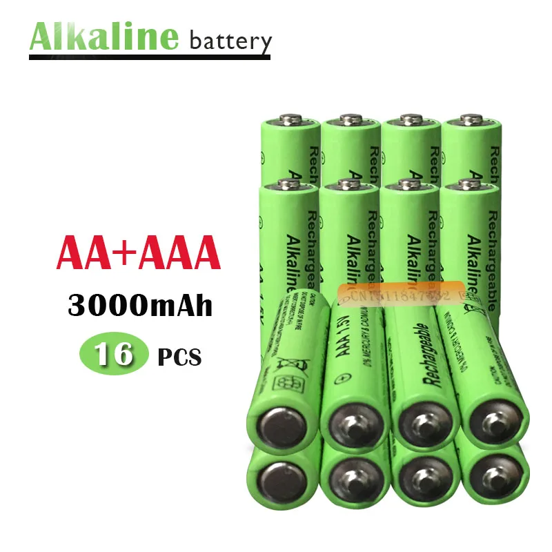 8pcs 1.5v Aa 3000mah Rechargeable Battery Aaa 2100mah Led AliExpress