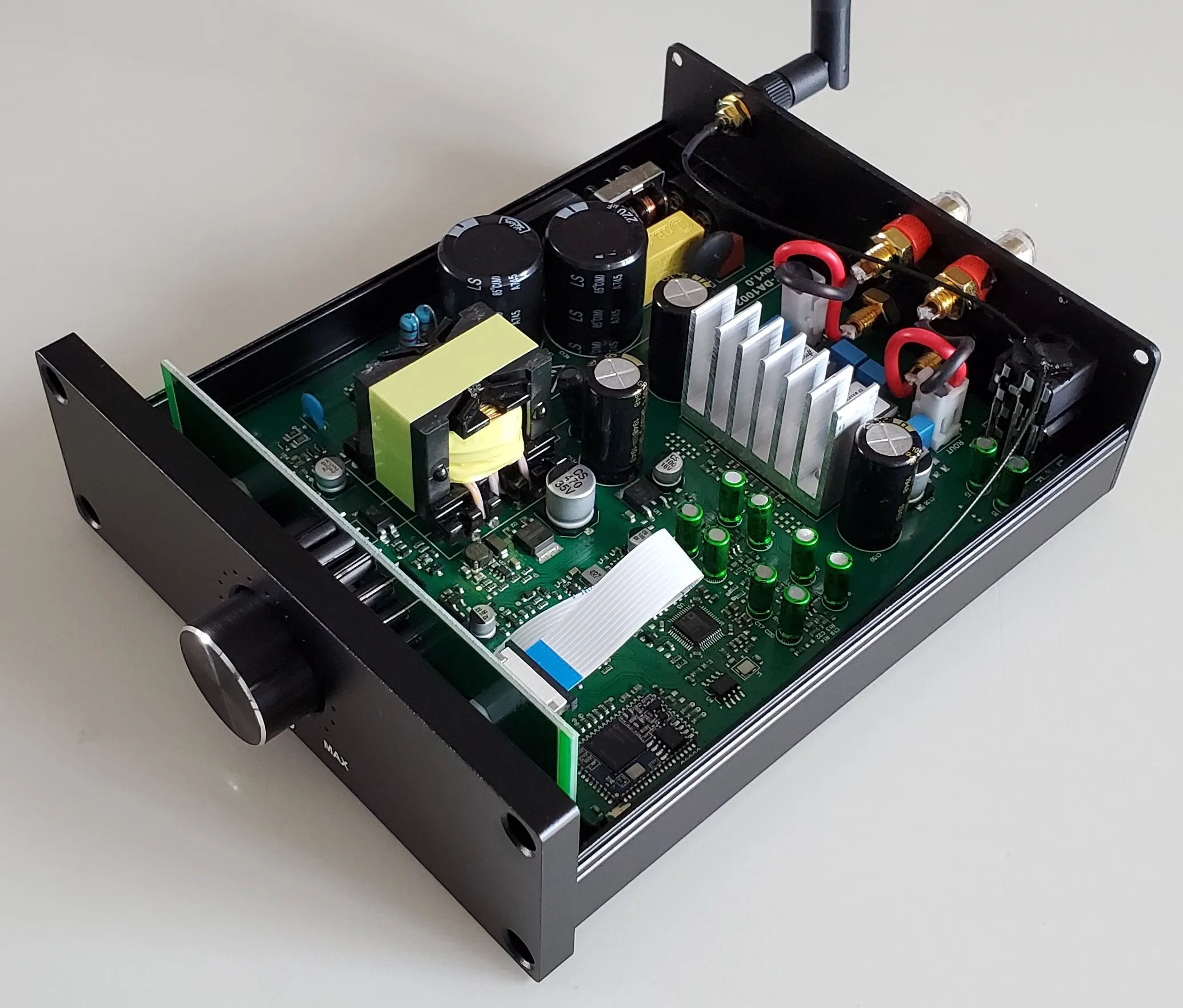 TPA3250 Bluetooth 5 0 с интегрированным блоком питания DSP все в одном Hi-Fi усилитель |