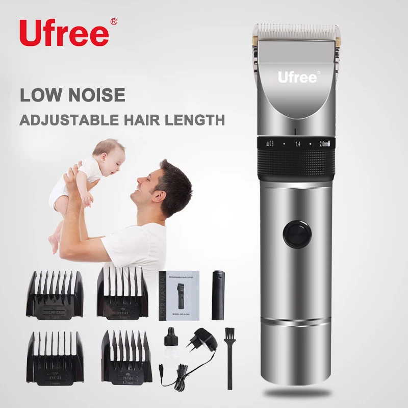  Professional Electric Hair Clipper Barber Shop Household Men Child Adjustable Ceramic Blade Low Noi