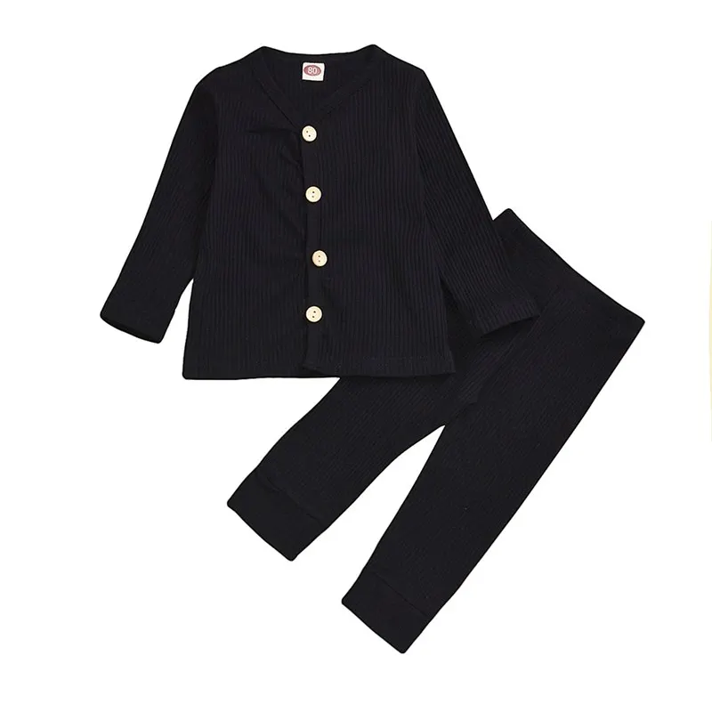 Clothing Set E MUABABY/комплект одежды для маленьких девочек, комбинезон с длинными рукавами и цветочным рисунком, штаны и повязка на голову, комплект из 3 предметов, повседневная одежда для маленьких мальчиков и девочек 0-24 месяцев - Цвет: Clothing Set E