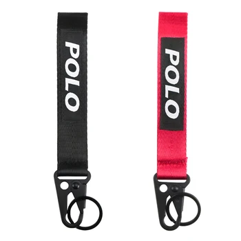 

Car key decoration rope hawk buckle key ring for VW Volkswagen Polo TIGUAN TOUAREG TOURAN golf Keychain car styling accessories