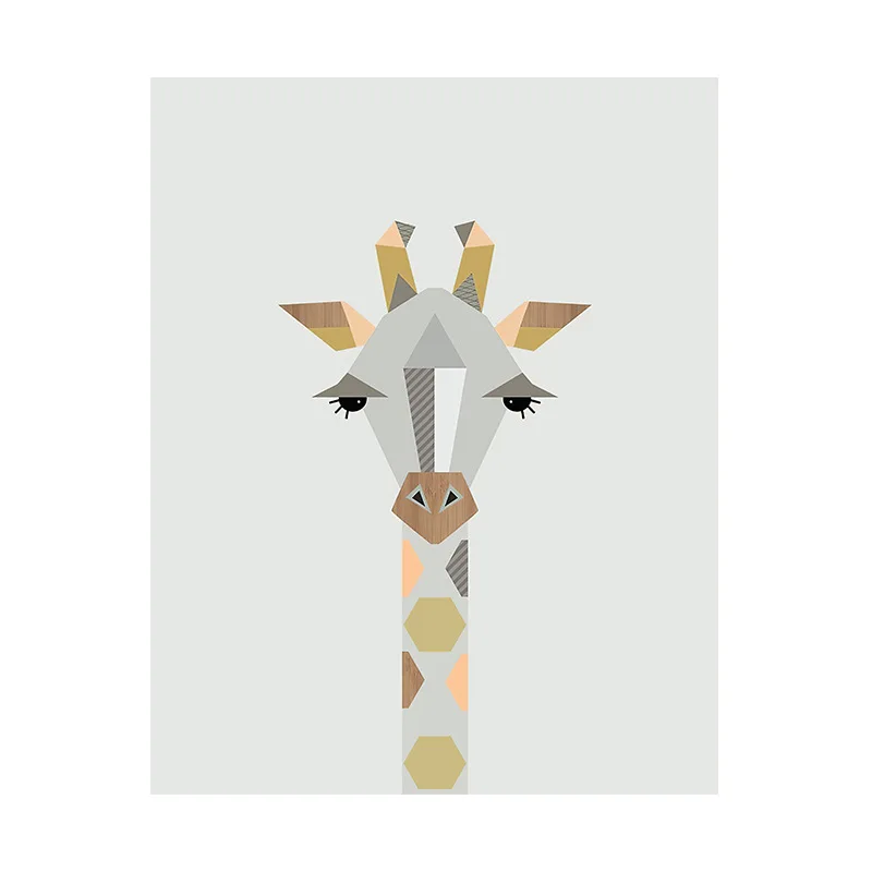 Cartoon-Geometric-Animal-Canvas-Painting-Cute-Elephant-Lion-Tiger-Posters-Simple-Home-Children-s-Room-Kindergarten (9)